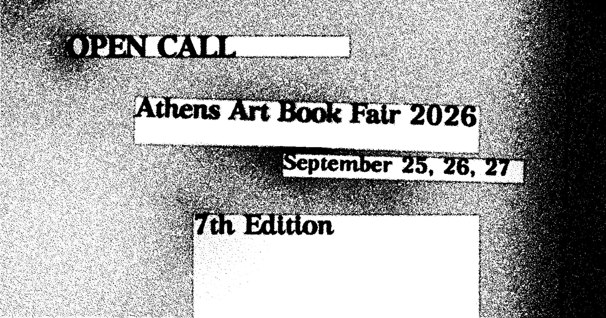 Ανοιχτή πρόσκληση συμμετοχών στο Athens Art Book Fair 2026 στο Καπνεργοστάσιο Avatar editor, 14/05/2026